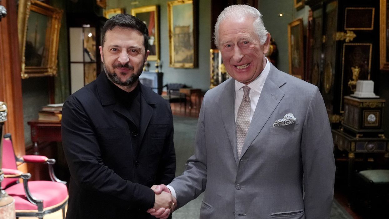 King Charles, Volodymyr Zelensky