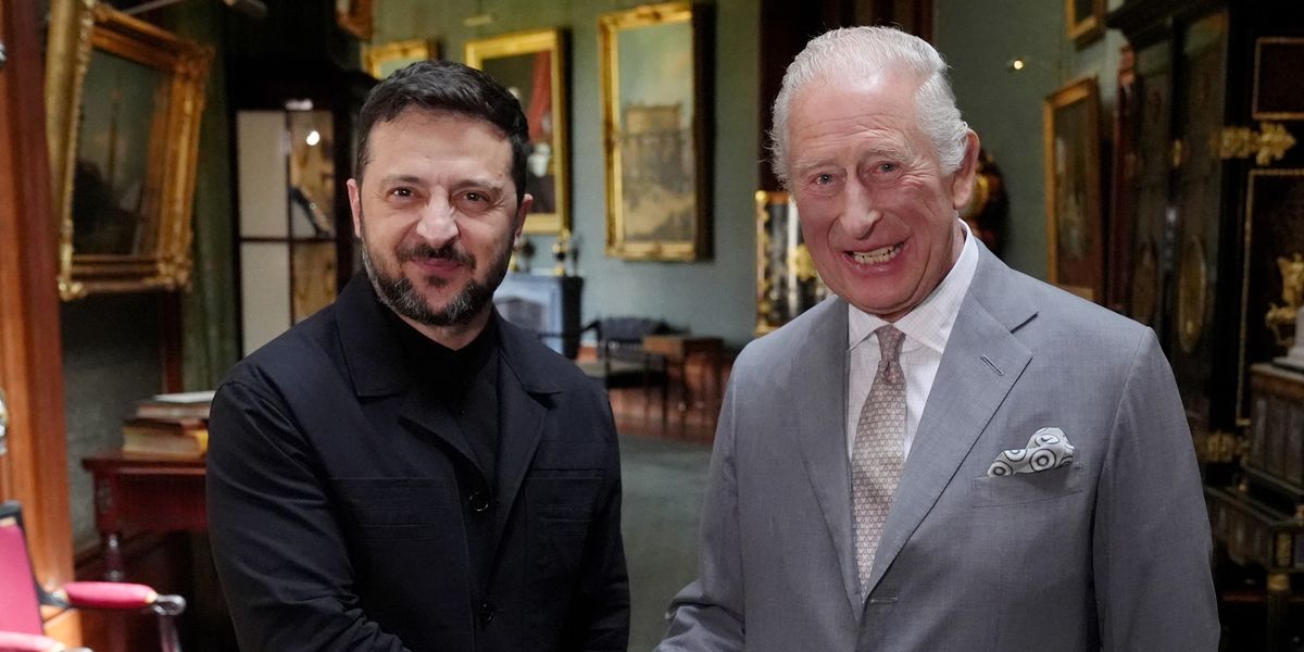 NextImg:King Charles praised as ‘true inspiration’ by Ukraine’s Volodymyr Zelensky in heartfelt message to monarch