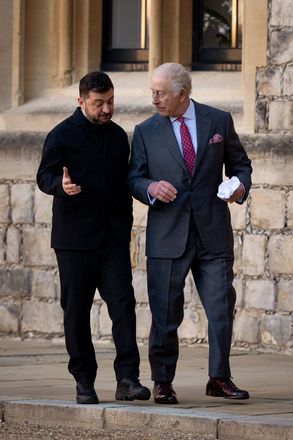 King Charles, Volodymyr Zelensky