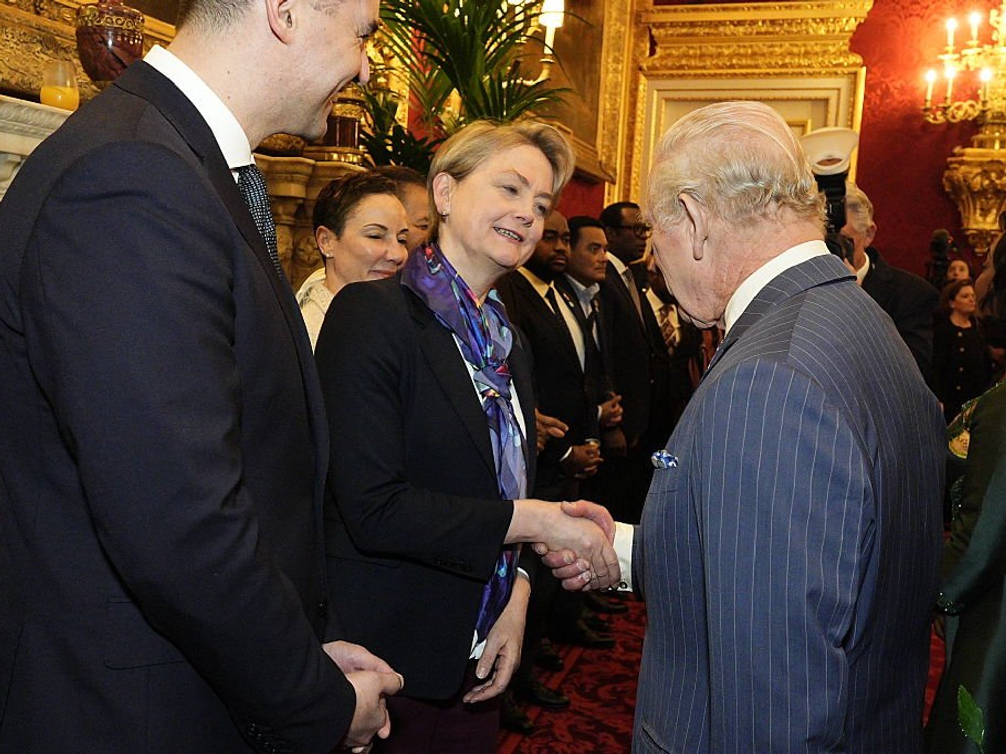 King Charles, Yvette Cooper