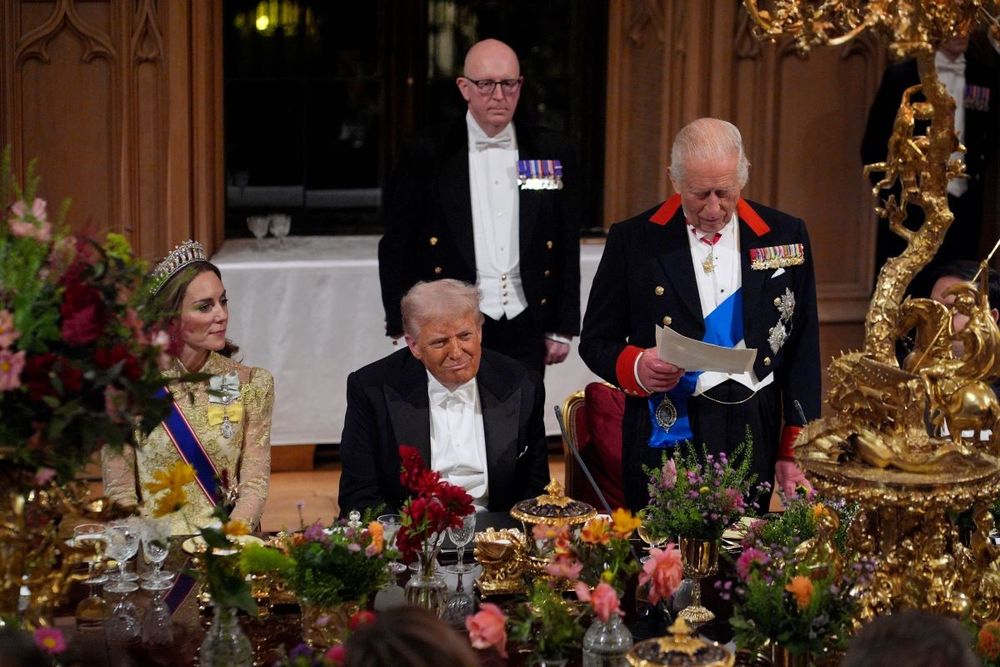 Donald Trump appears to take swipe at Prince Harry in State Banquet speech