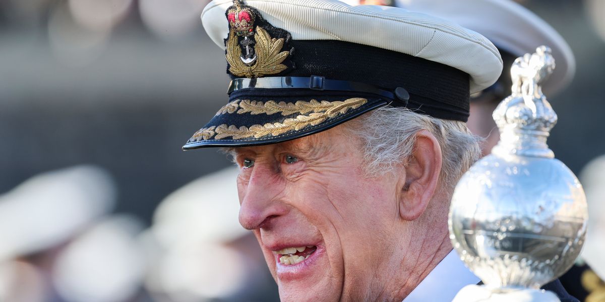 King Charles becomes visibly emotional after returning to naval college King Charles becomes visibly emotional after returning to naval college