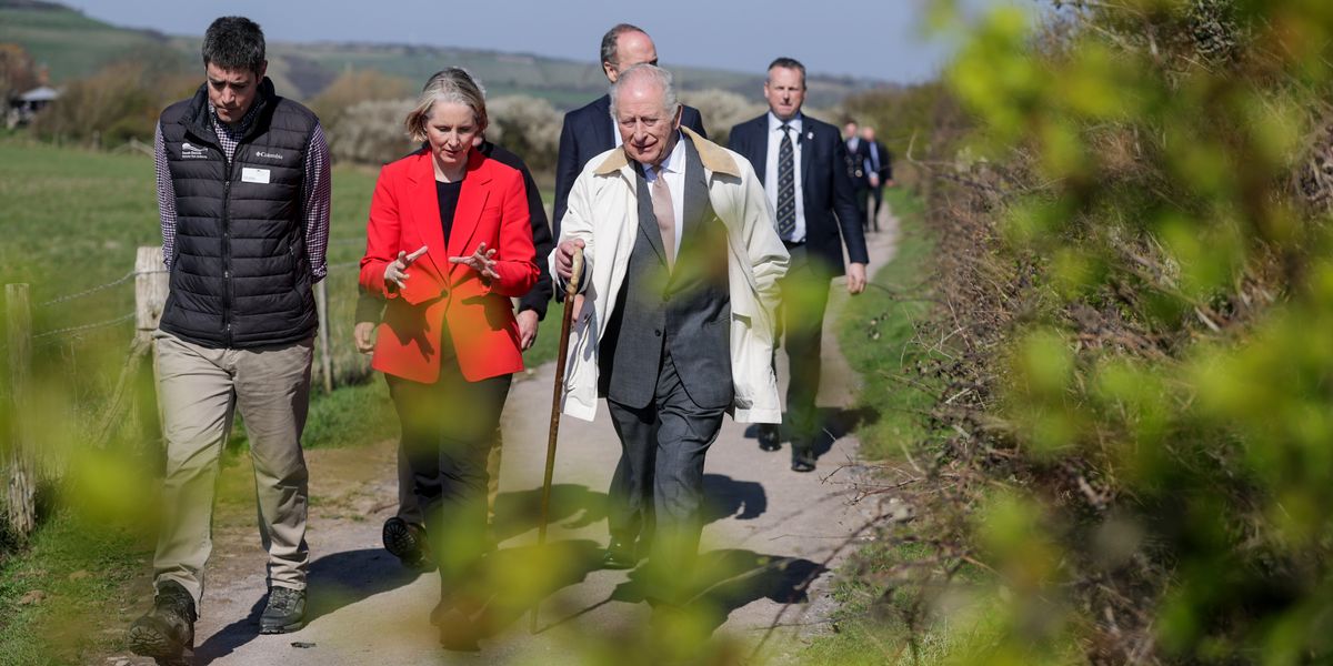 King Charles inaugurates historic English coastal path named after him King Charles inaugurates historic English coastal path named after him