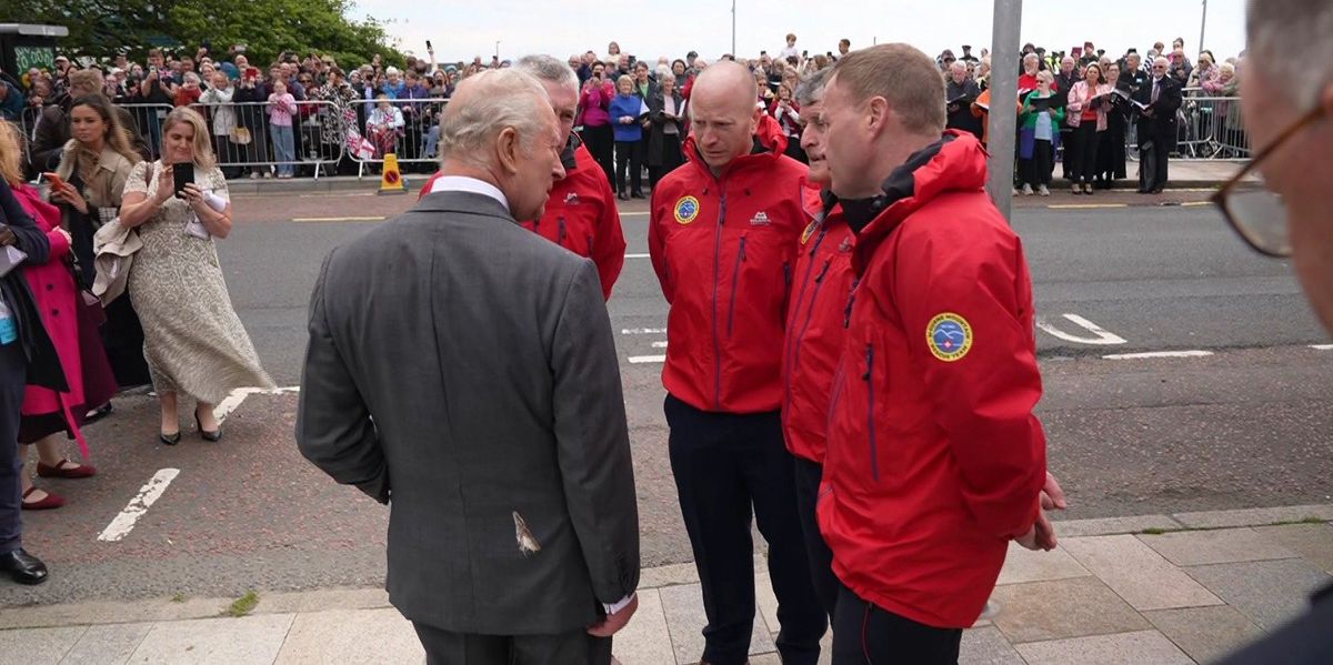 ‘At least it didn’t land on my head’ ‘At least it didn’t land on my head’