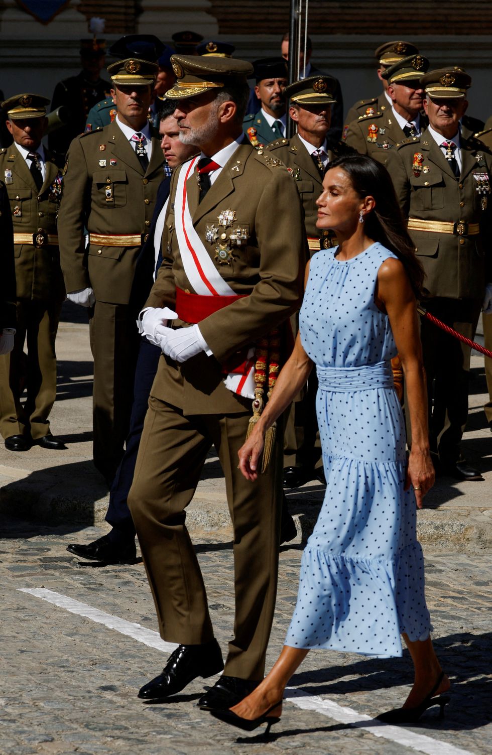King Felipe and Queen Letizia