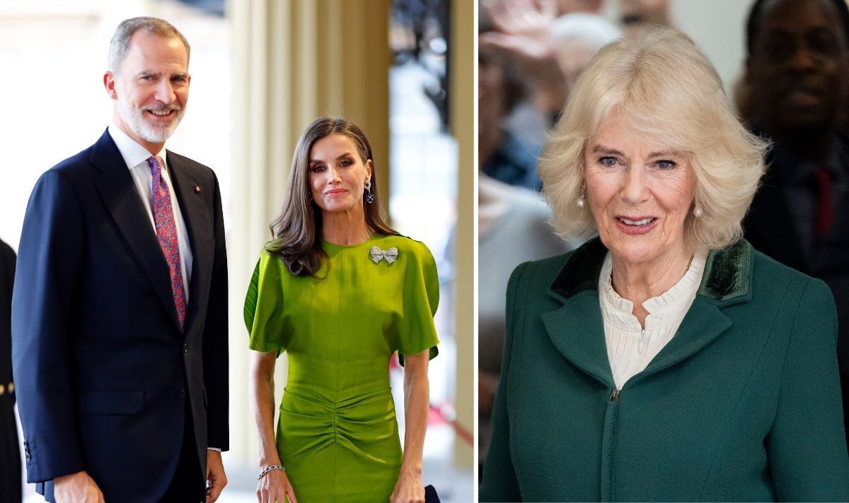 King Felipe, Queen Letizia and Queen Camilla