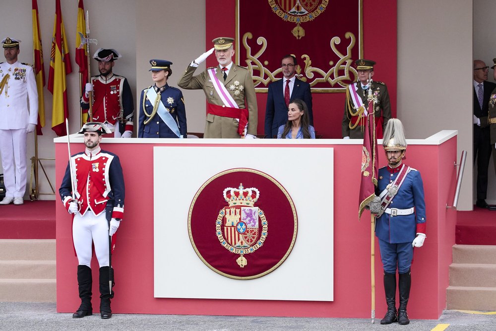 King Felipe VI, Queen Letizia, Princess Leonor