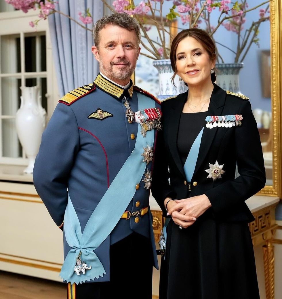 King Frederik and Queen Mary