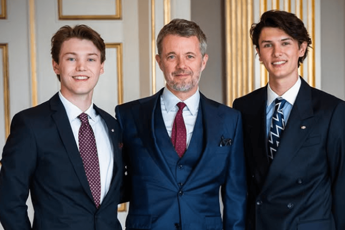 King Frederik, Count Nikolai and Count Felix