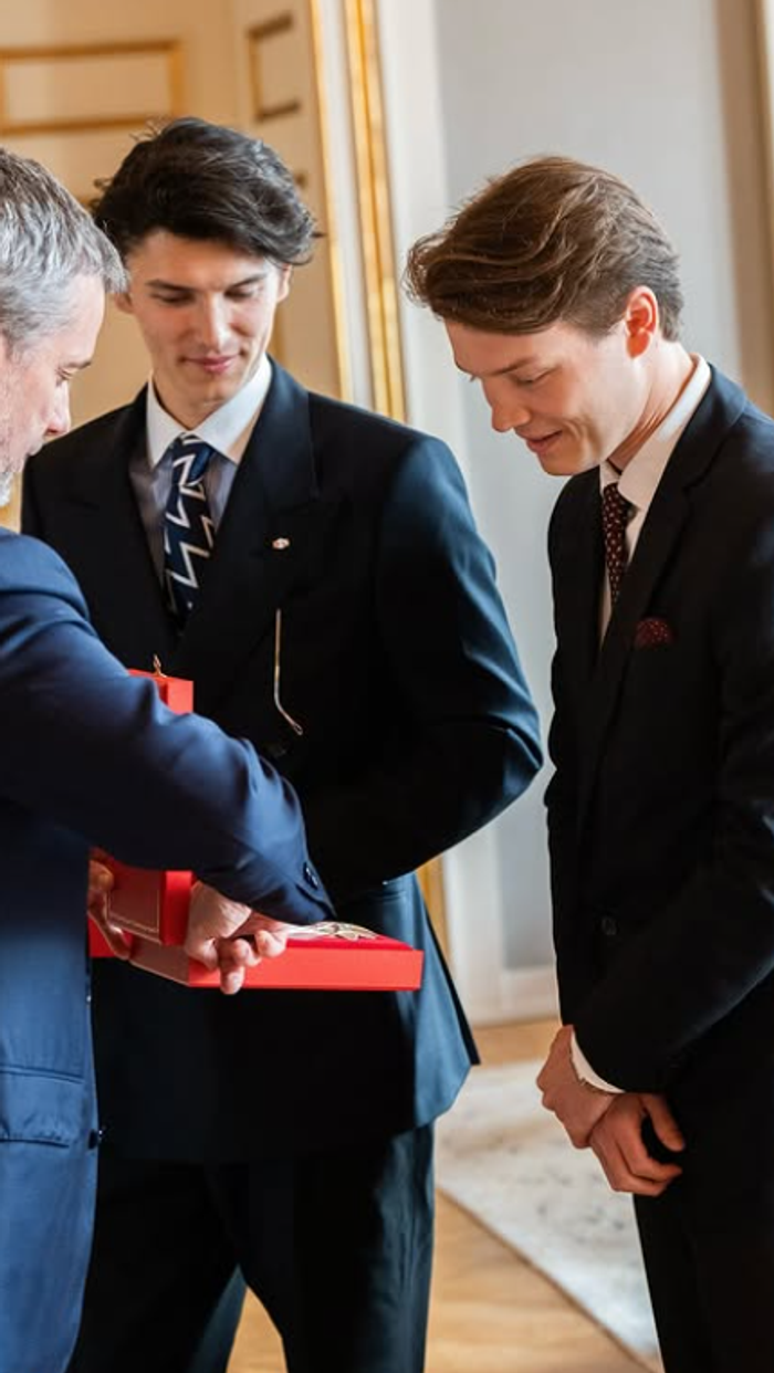 King Frederik, Count Nikolai and Count Felix