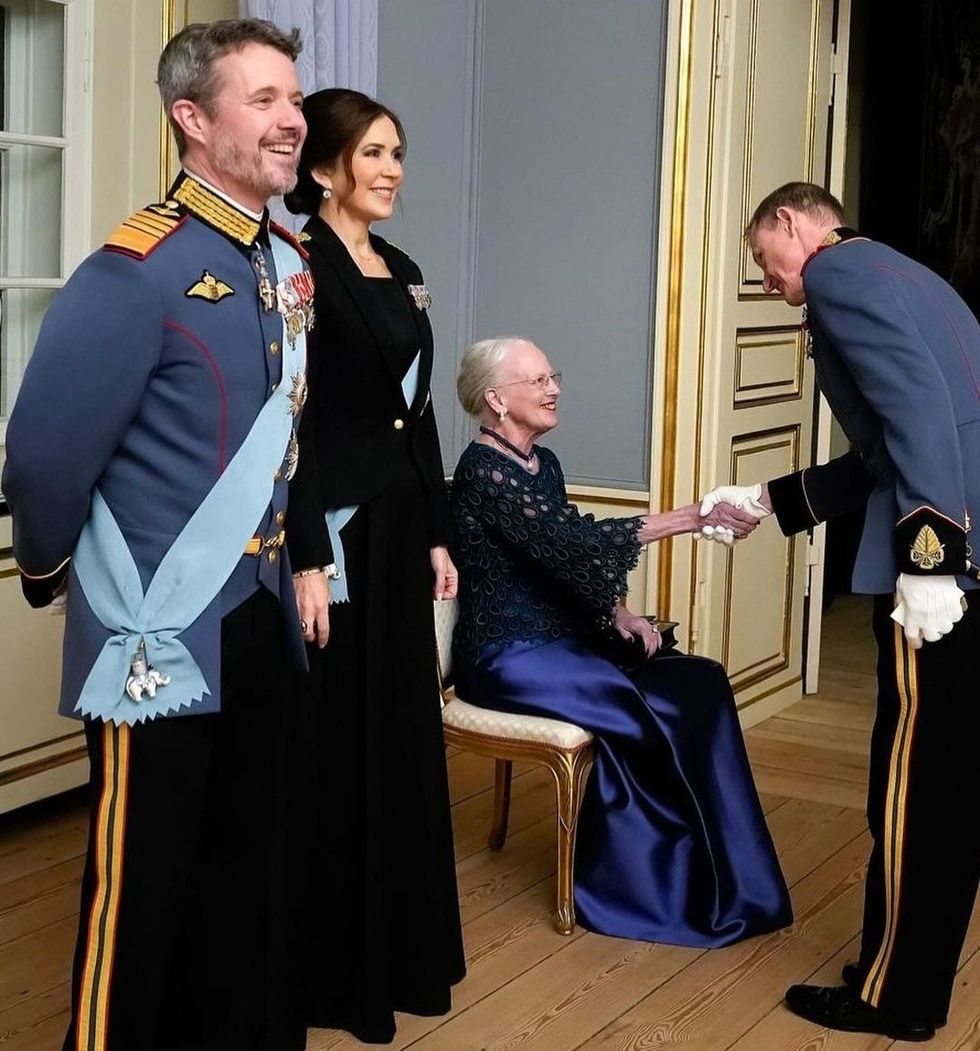 King Frederik, Queen Mary and Queen Margrethe II