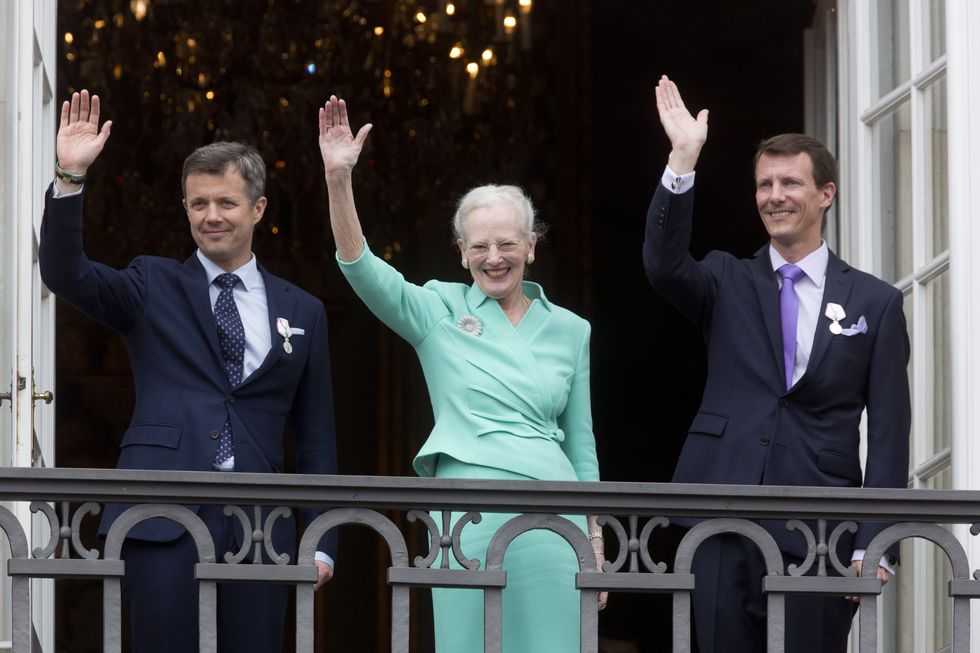 King Frederik, Queen Mary, Prince Joachim