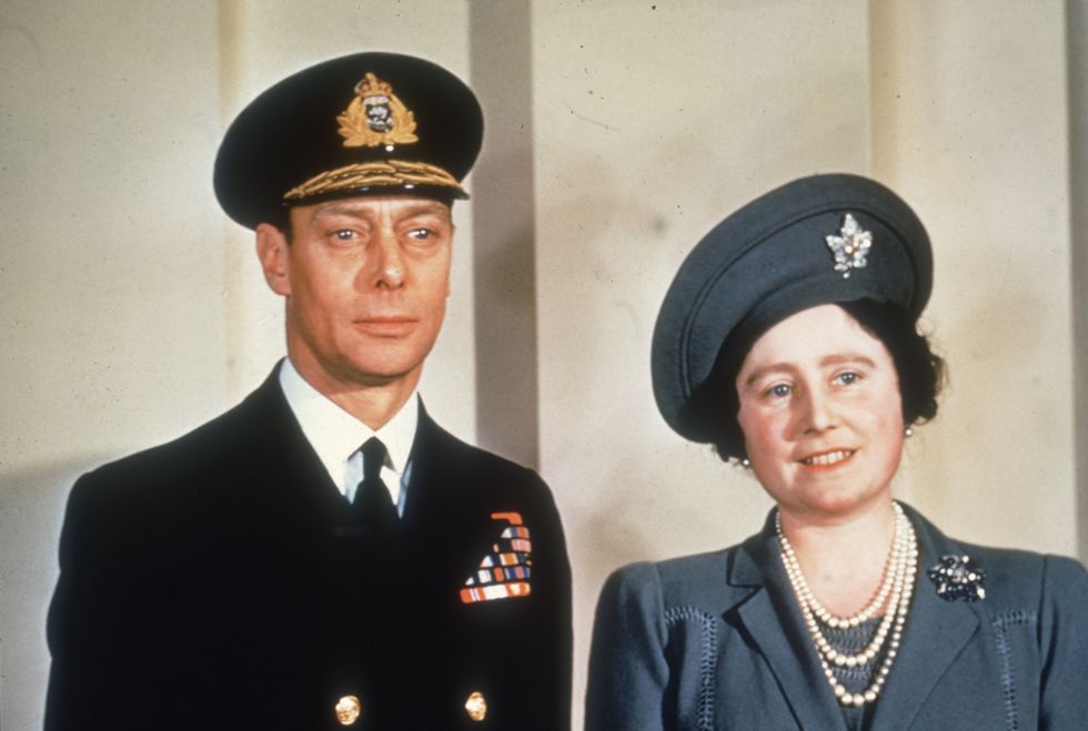 King George VI and Queen Elizabeth