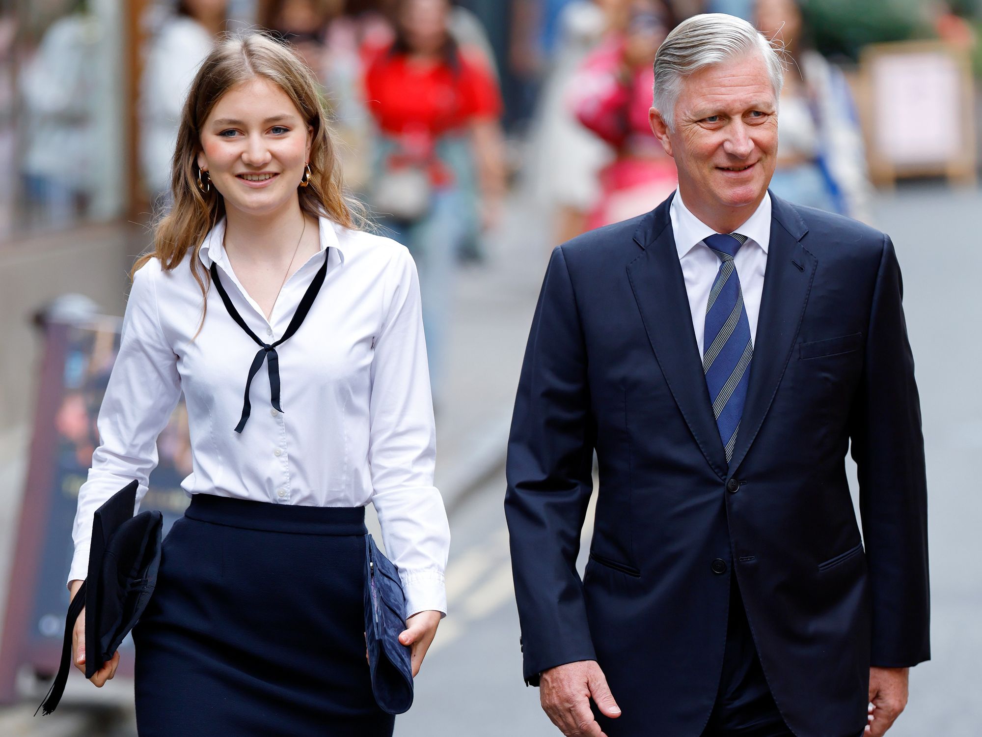 King Philippe and Princess Elisabeth of Belgium