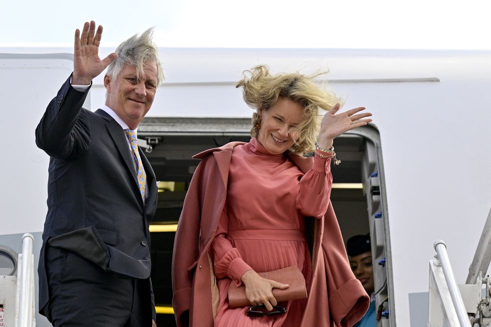 King Philippe and Queen Mathilde of Belgium