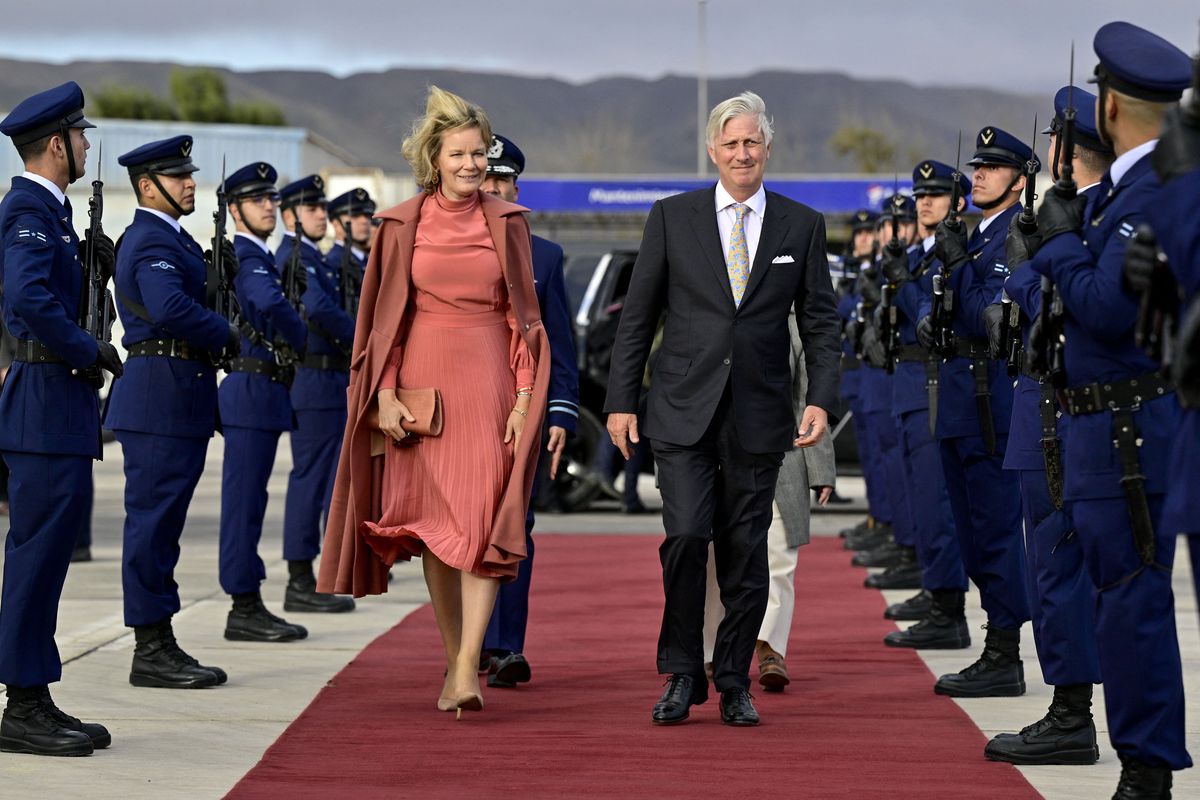 King Philippe and Queen Mathilde of Belgium