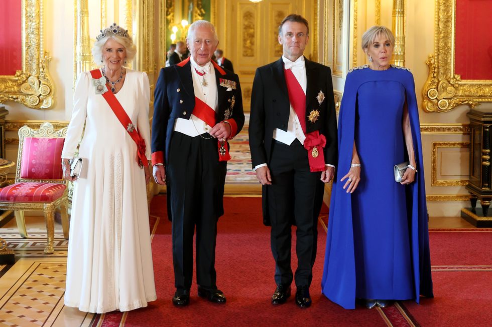 King, Queen and Macrons