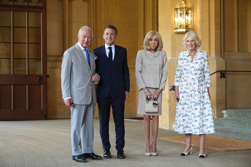 King, Queen and Macrons