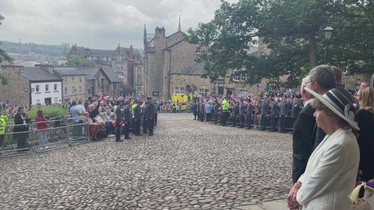 King Charles shares 'salty tales' with old friends at heartwarming reunion