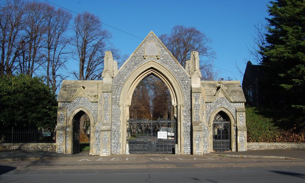 Kingston Cemetery in Portsmouth