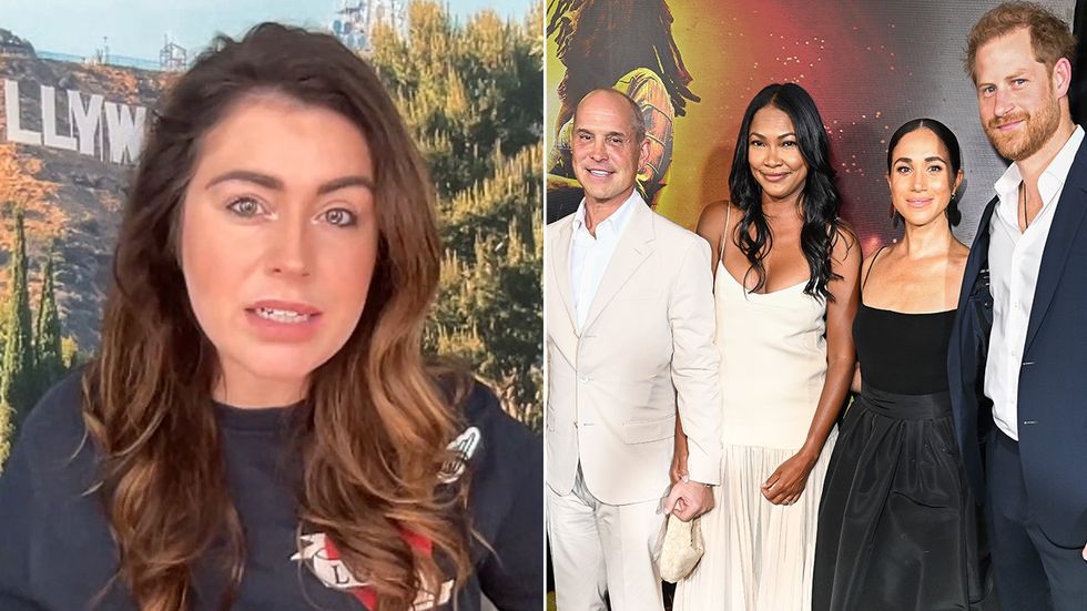 Kinsey Schofield and Harry and Meghan