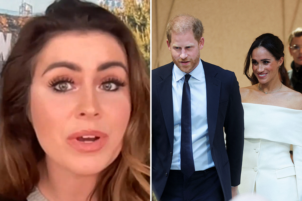 Kinsey Schofield and Prince Harry and Meghan