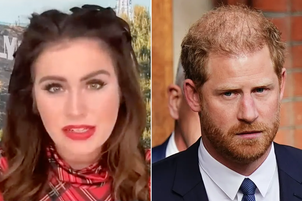 Kinsey Schofield and Prince Harry