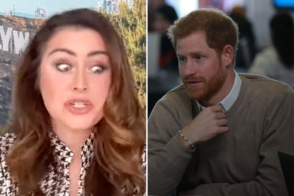 Kinsey Schofield and Prince Harry