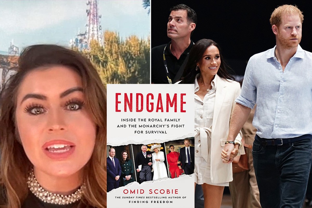 Kinsey Schofield / Endgame cover / Prince Harry and Meghan Markle