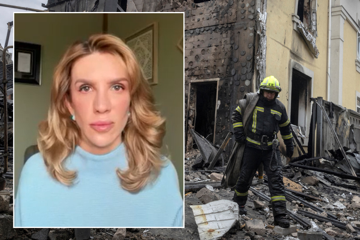 Kira Rudik; Kyiv left in rubble after devastating attack
