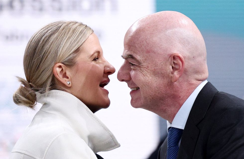 Kirsty Coventry and Gianni Infantino have been hinted that they could overturn bans on Russia