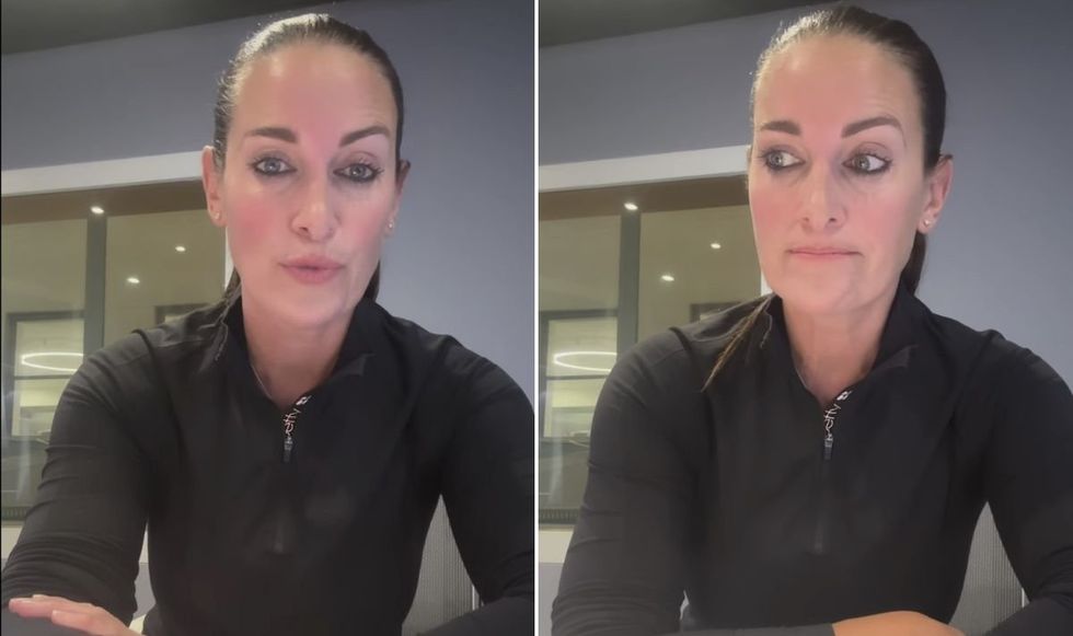 Kirsty Gallacher has revealed she was kicked in the street on Tuesday night