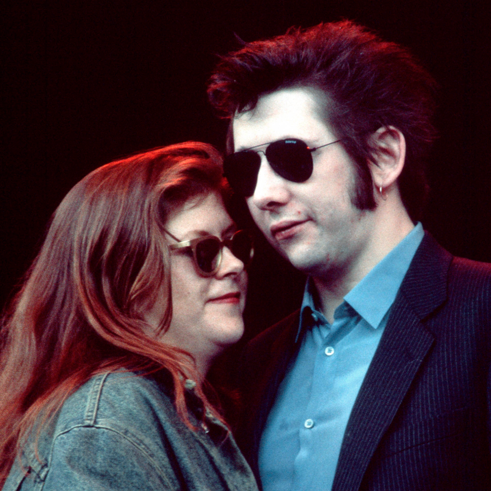 Kirsty MacColl and Shane MacGowan