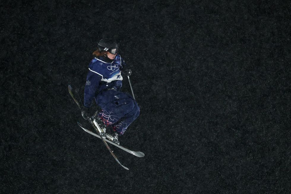 Kirsty Muir went for a double 1440 with a tailgrab, a trick she had never completed before, but she was proud of her efforts