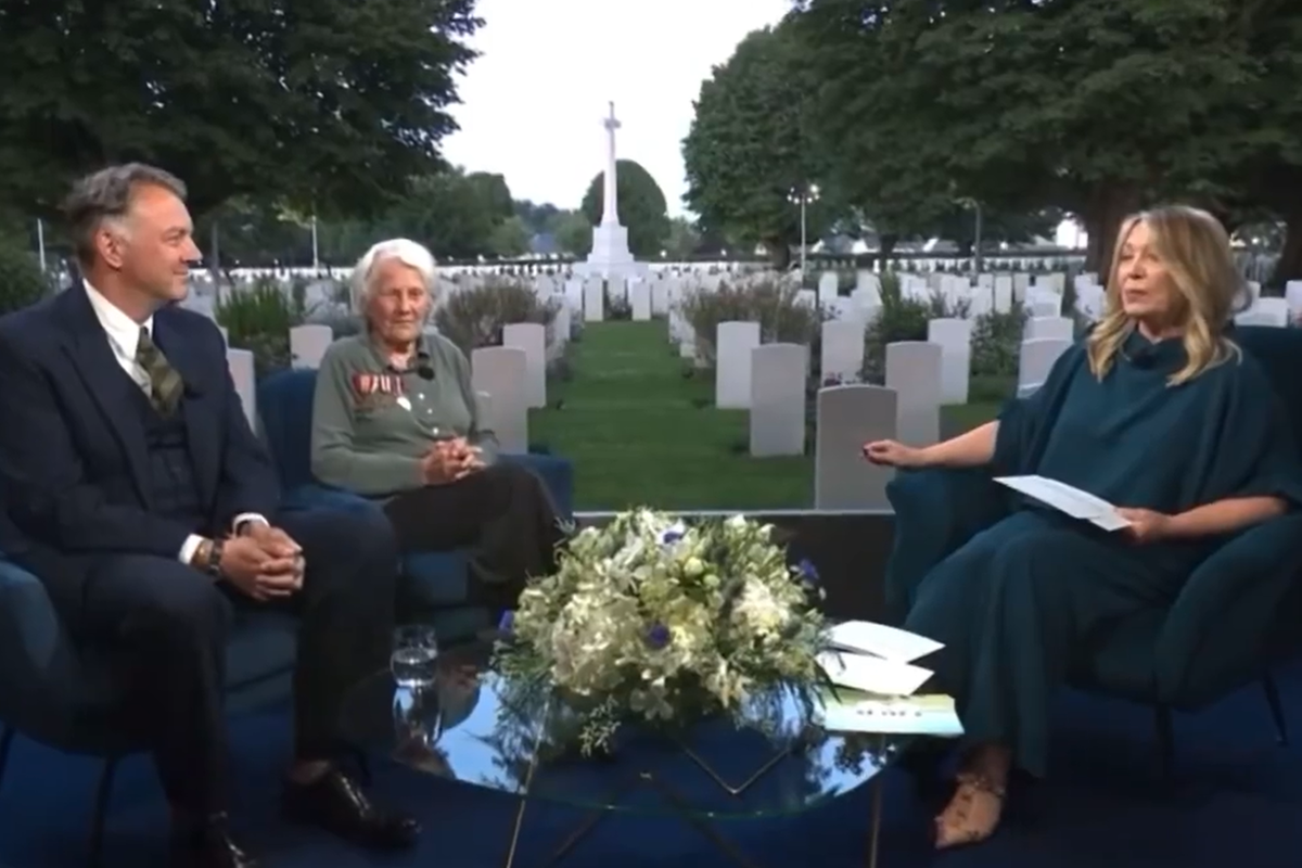 Kirsty Young on BBC D-Day show