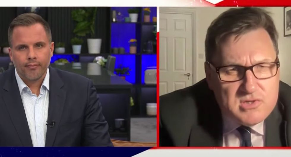 Kit Malthouse speaking to Dan Wootton