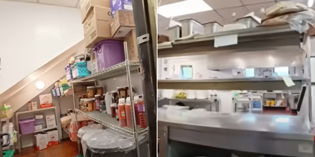 NextImg:Asylum hotel kitchen used for secret Uber Eats and Deliveroo fast food burger shops