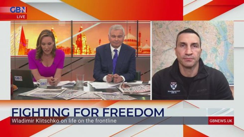 Wladimir Klitschko thanks UK 'for all the support' as Russians start new offensive in Ukraine