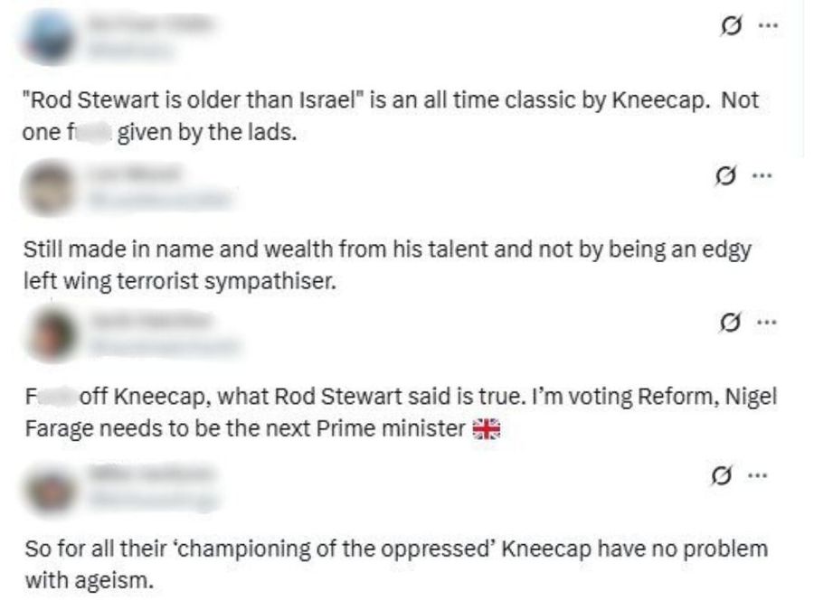 Kneecap's Rod Stewart comments