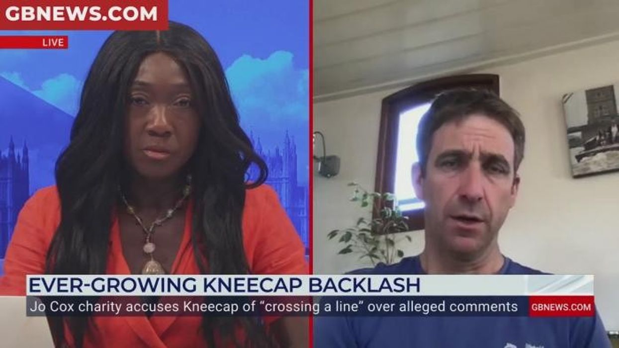 ‘Take responsibility!’ Husband of murdered MP lashes out at Kneecap after vile ‘kill your MP’ remark