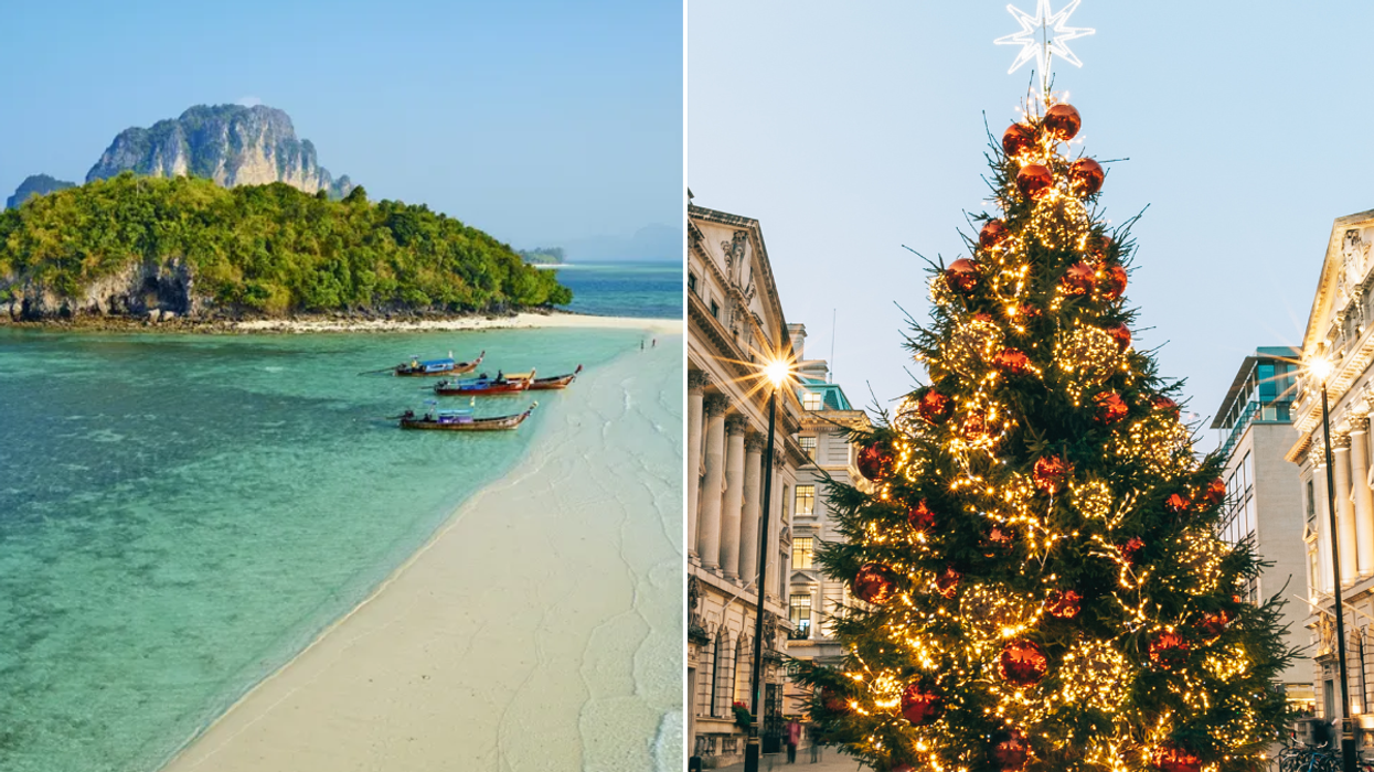 Ko Tub Island, Thailand / Christmas tree in London