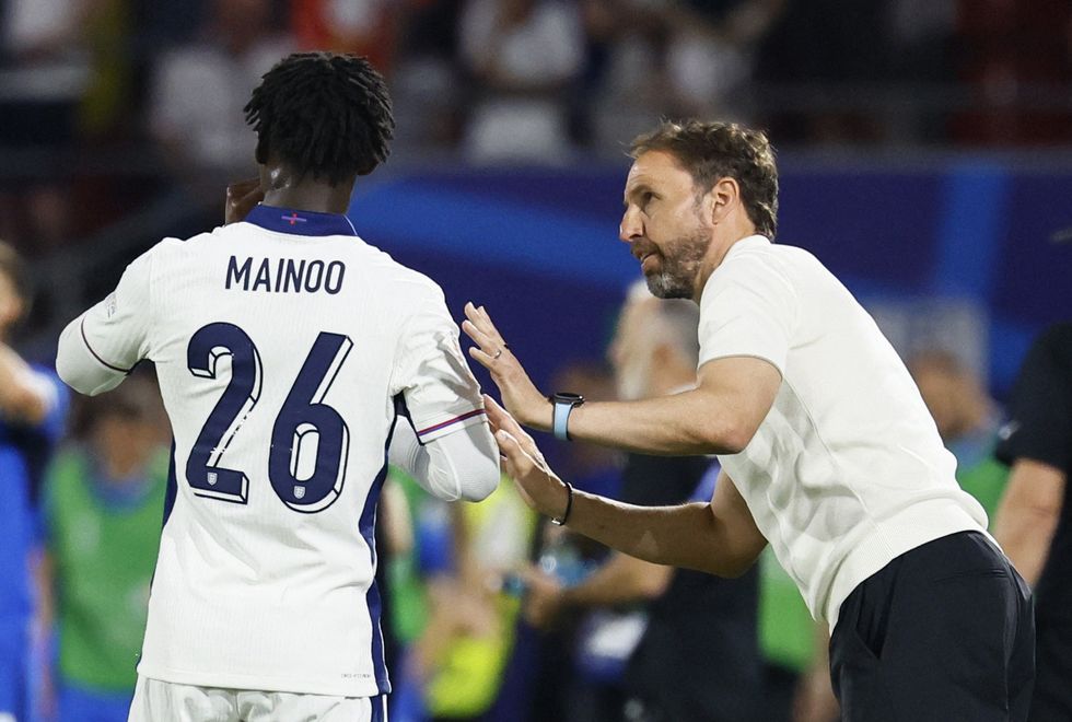 Kobbie Mainoo impressed off the bench against Slovenia