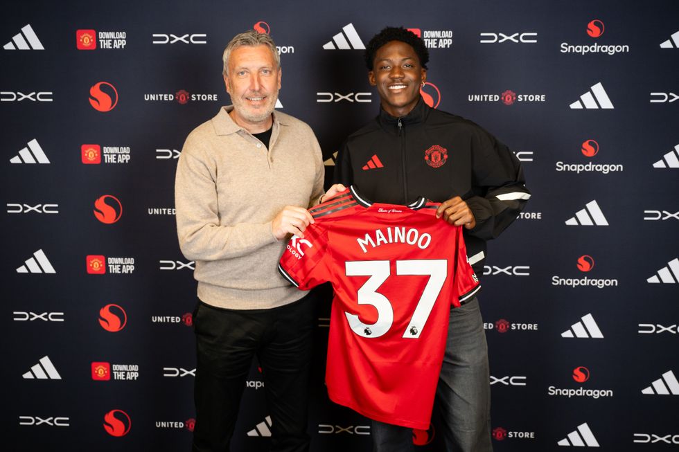 Kobbie Mainoo is in it for the long haul at Manchester United