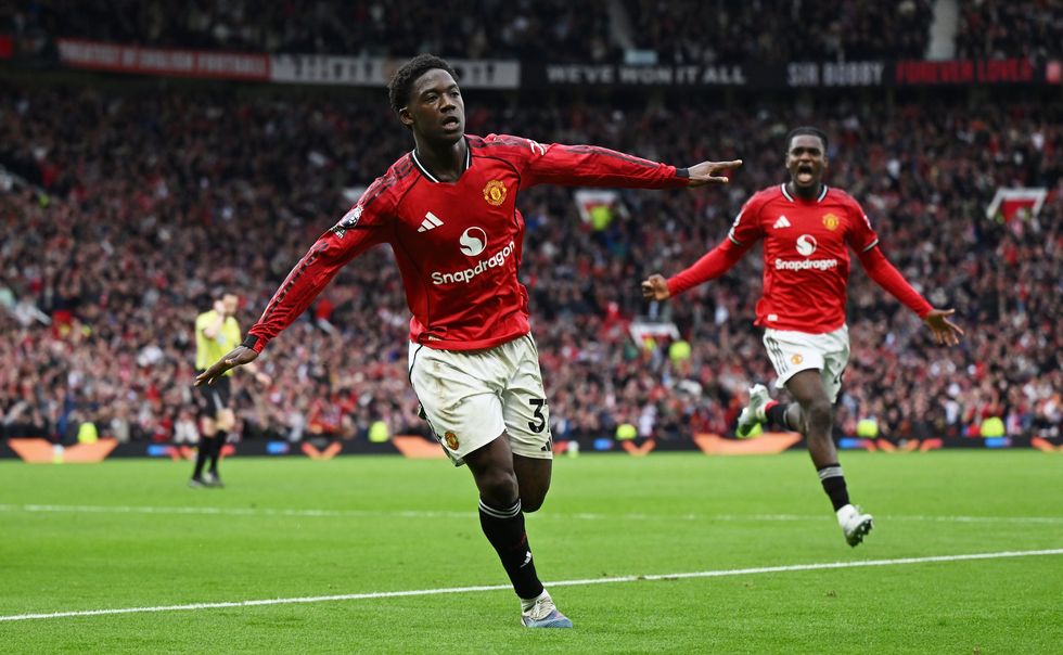 Kobbie Mainoo scored the winner for Manchester United against Liverpool