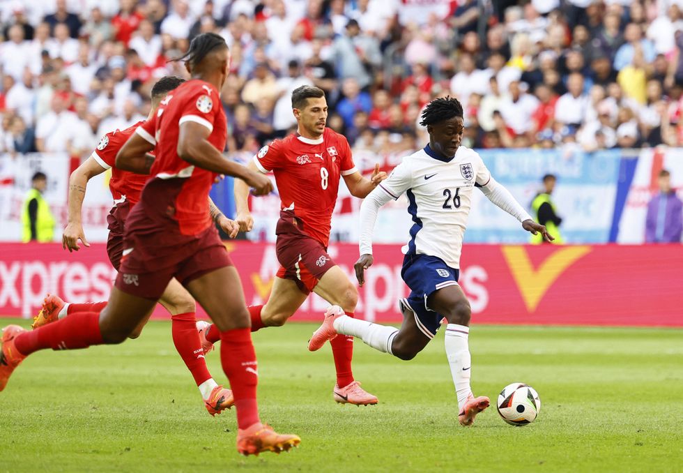 Kobbie Mainoo was one of the only standout players for England