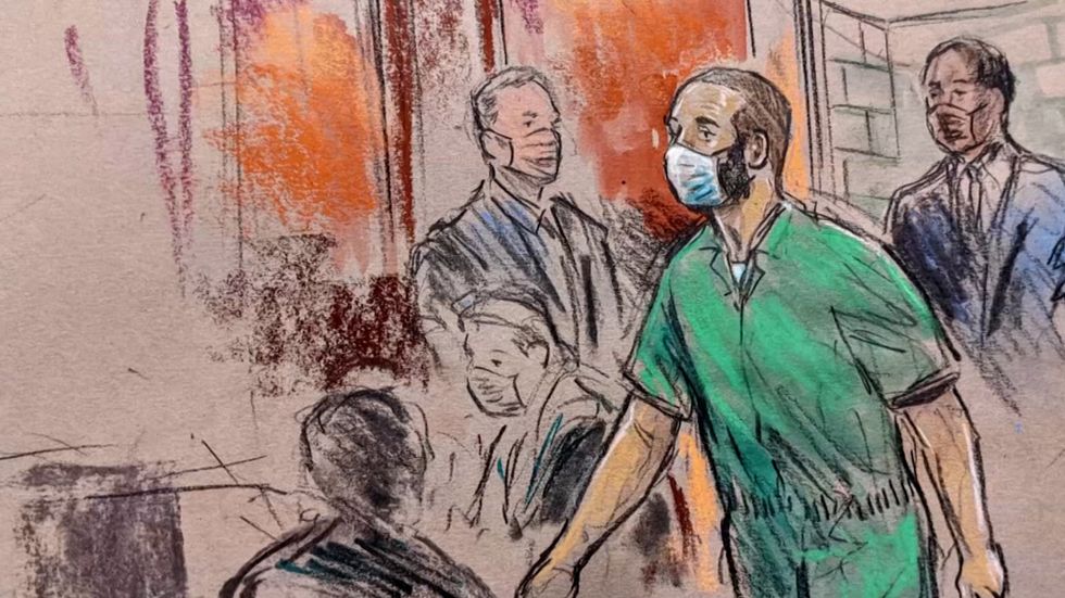 Kotey pictured leaving the US District Court in Alexandria, Virginia