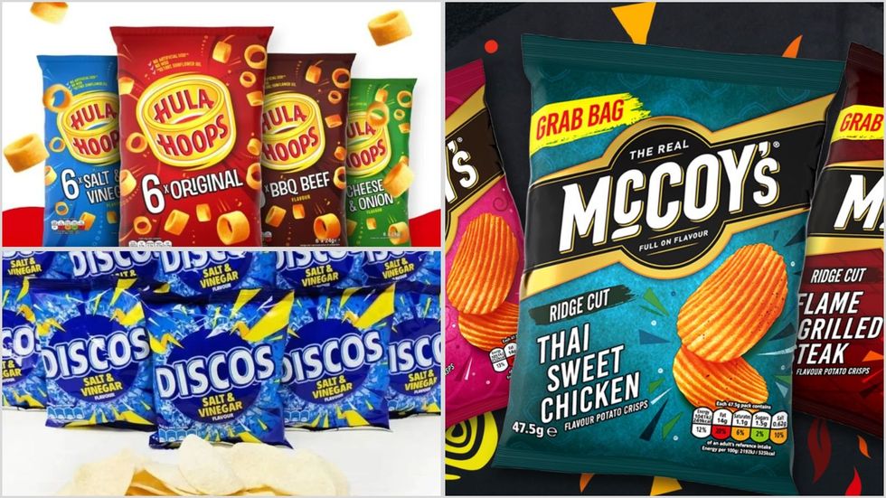 KP Snack's brands