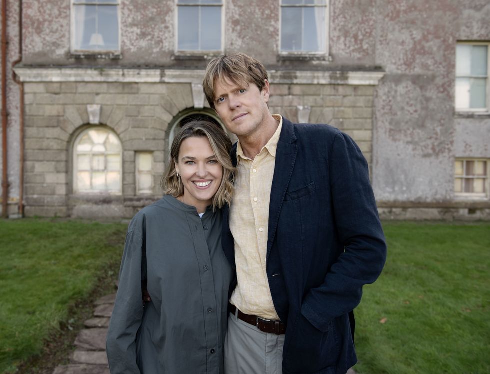Kris Marshall and Sally Bretton