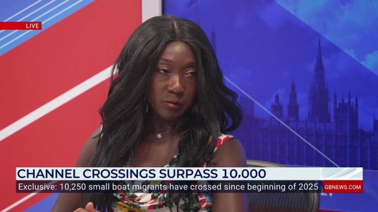 ‘Taking the mickey!’ Nana Akua locks horns with GB News guest over small boats as crossings surge