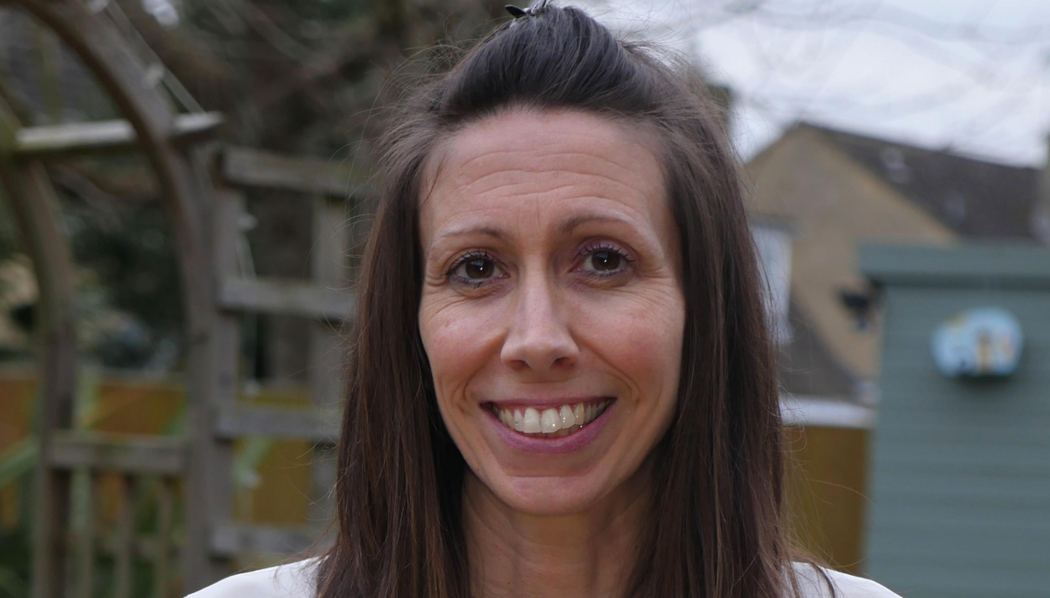 Kristie Higgs who was dismissed for gross misconduct by Farmors School in Gloucestershire last year.